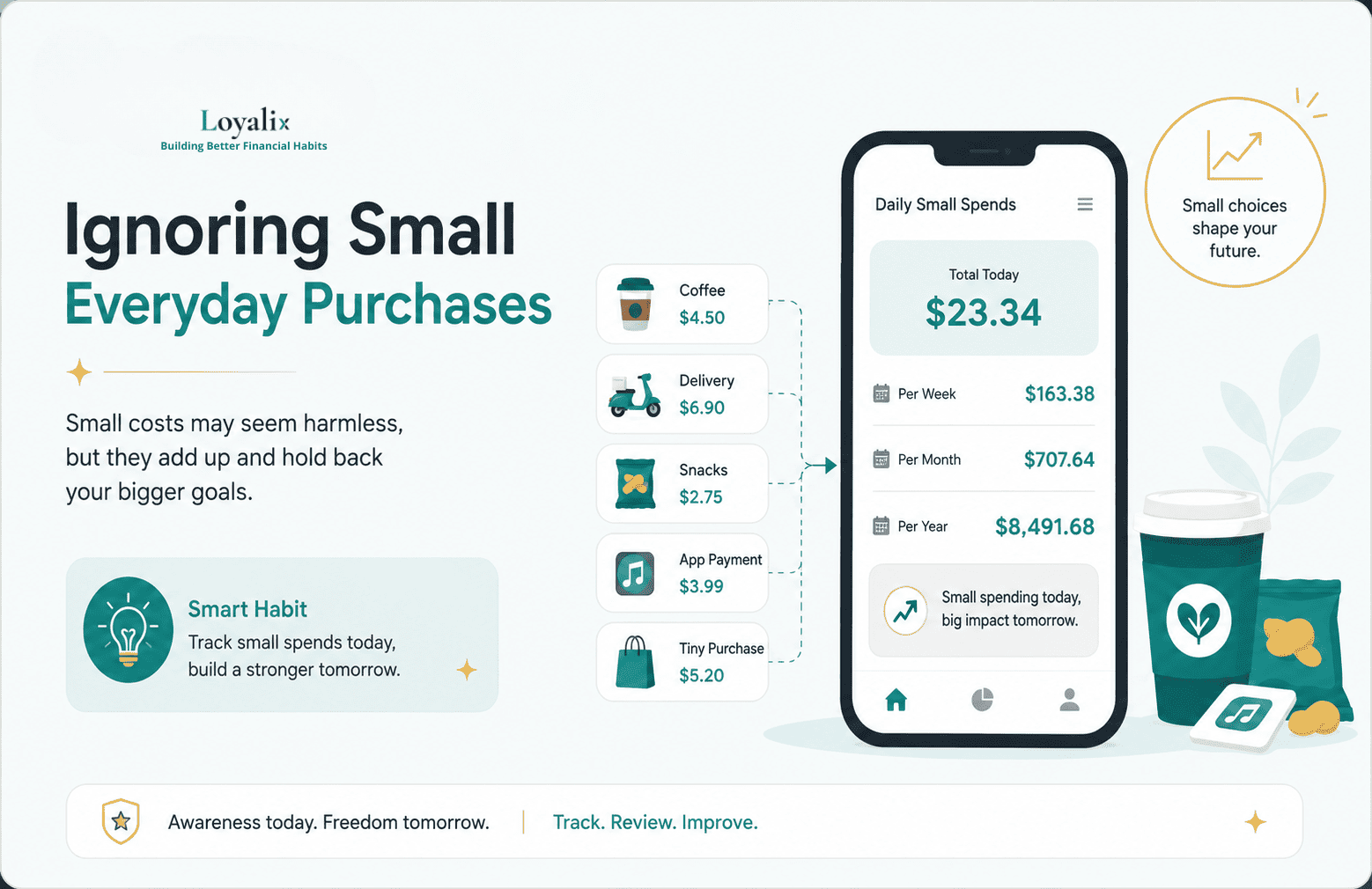 Illustration showing that expenses can change from month to month and should be reviewed regularly in a beginner budget.