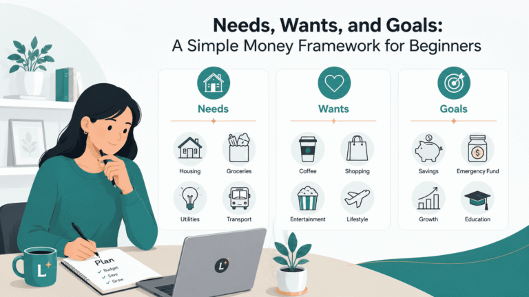 Needs wants and goals money framework for beginners